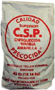 C.S.P. precooked yellow corn flour 40 lb bag
