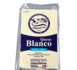 Sabanero Queso Blanco — 7 lb case presentation packaging