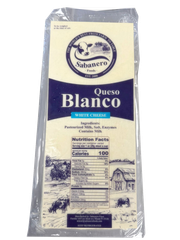 Sabanero Queso Blanco package